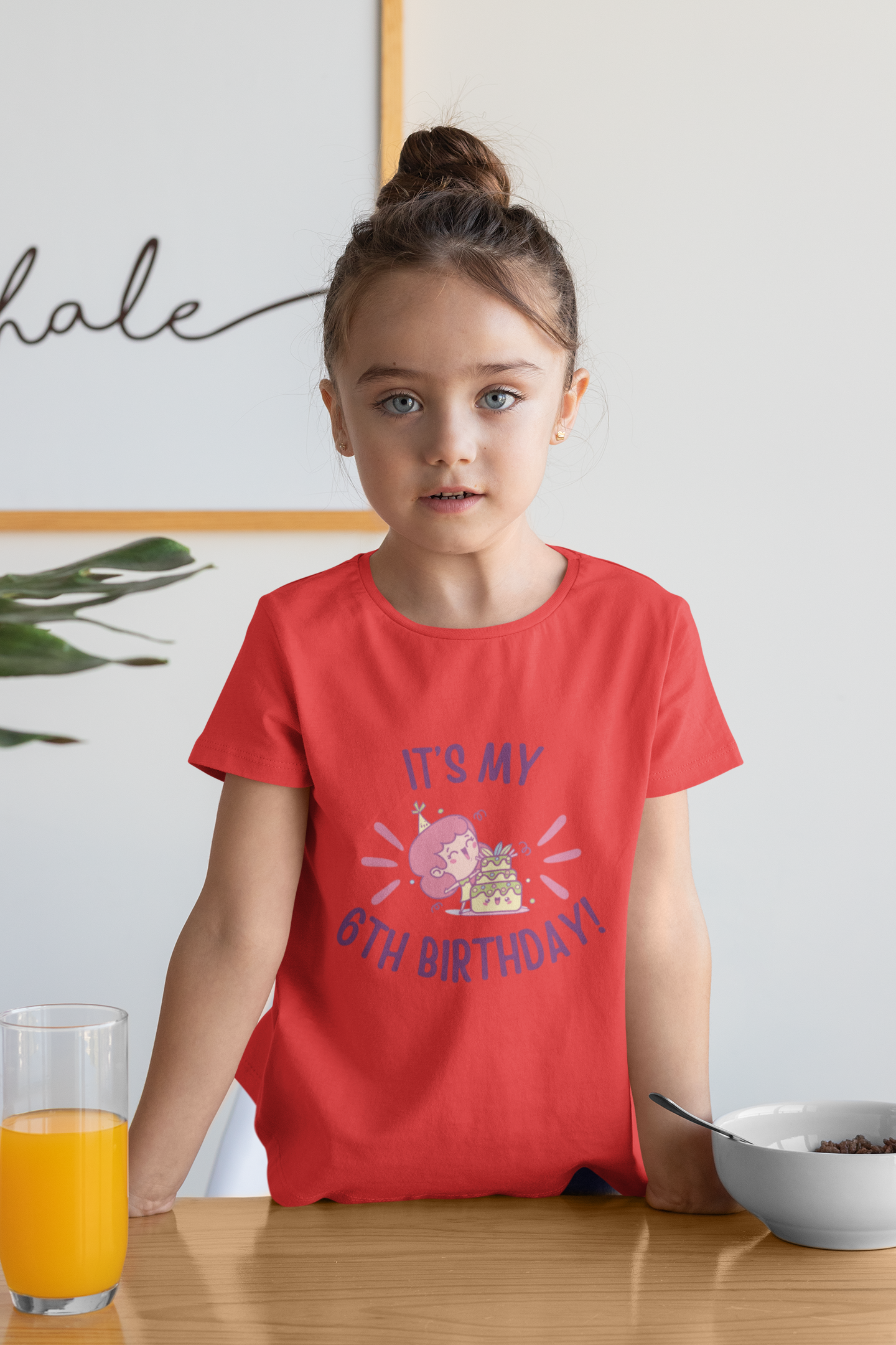 It's My 6th Birthday Custom Kids T-Shirt