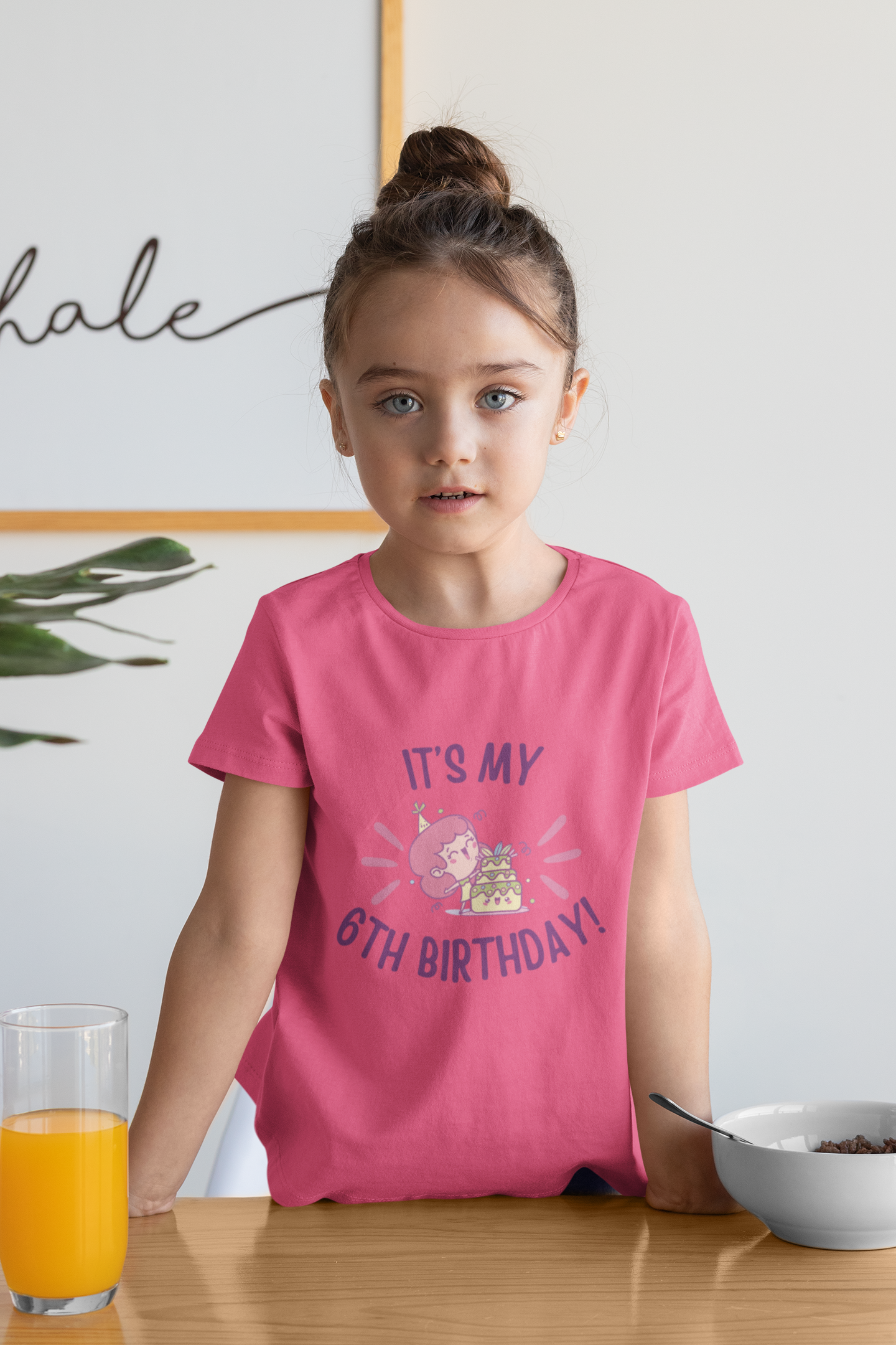 It's My 6th Birthday Custom Kids T-Shirt