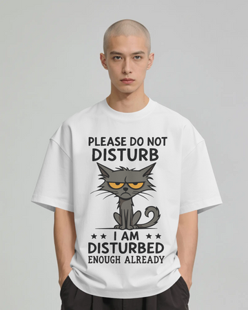 Do Not Disturb Oversized Tee
