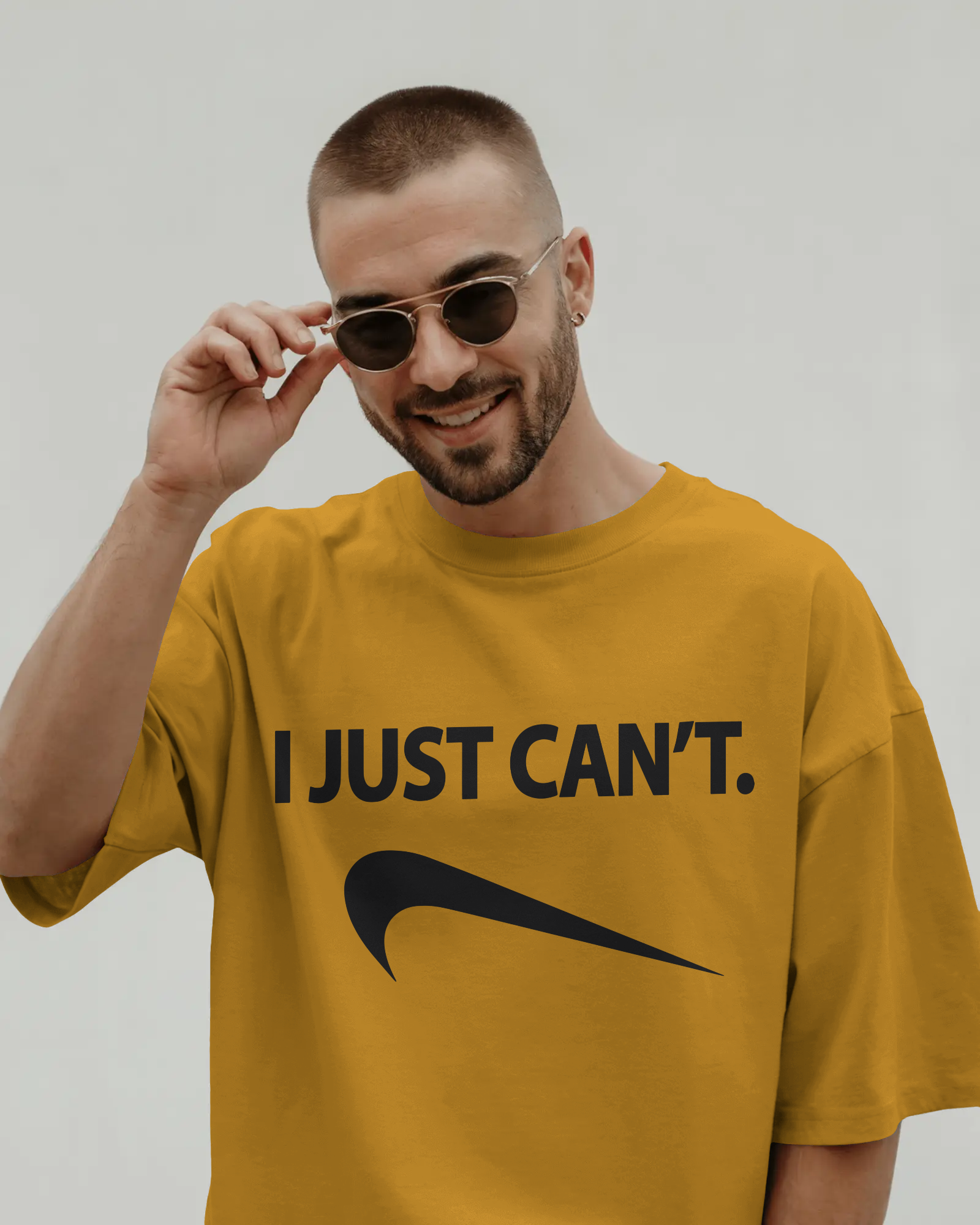 I Just Can’t Oversized Classic T-Shirt