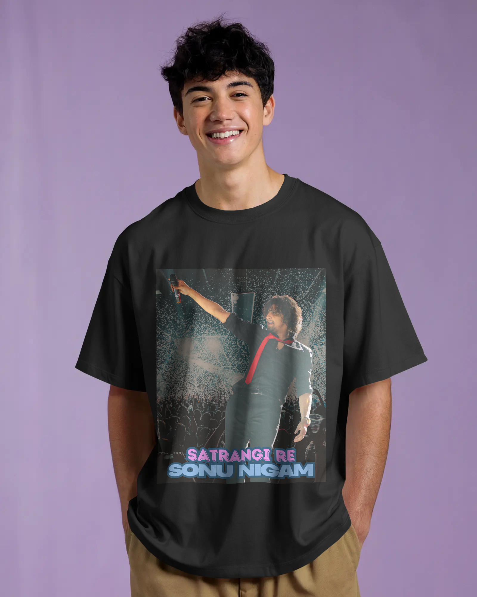 Sonu Nigam – Satrangi Re Tour Oversized T-Shirt
