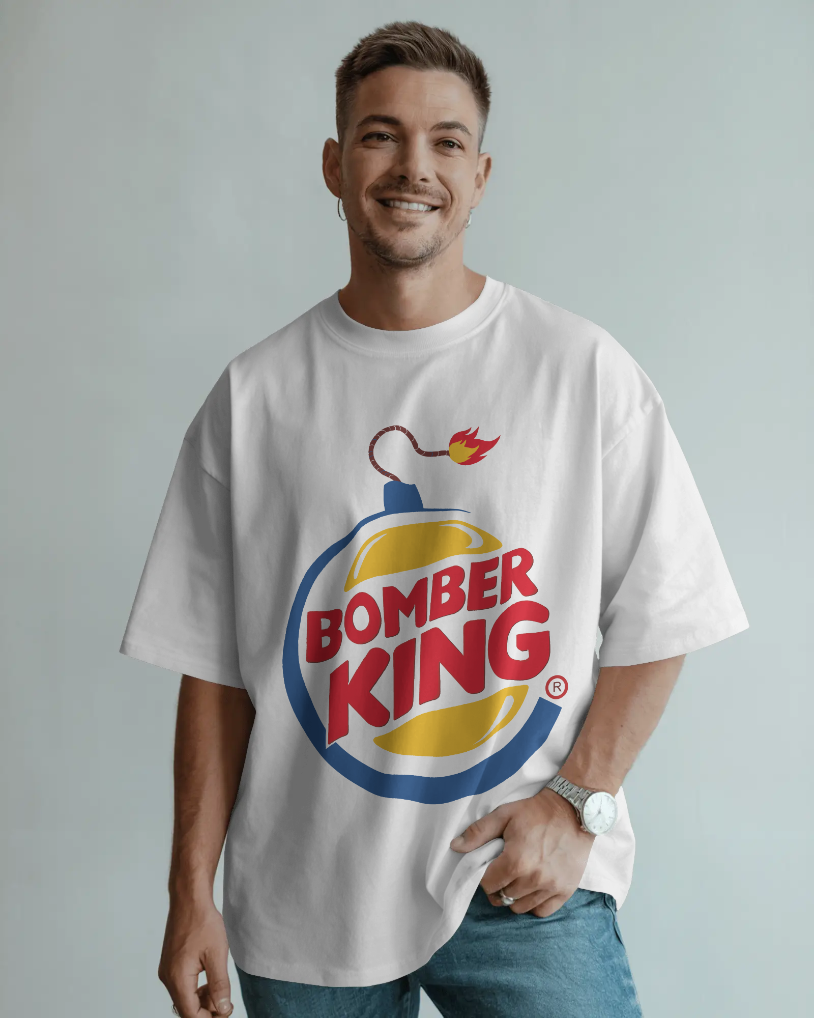 Bomber King Oversized T-Shirt