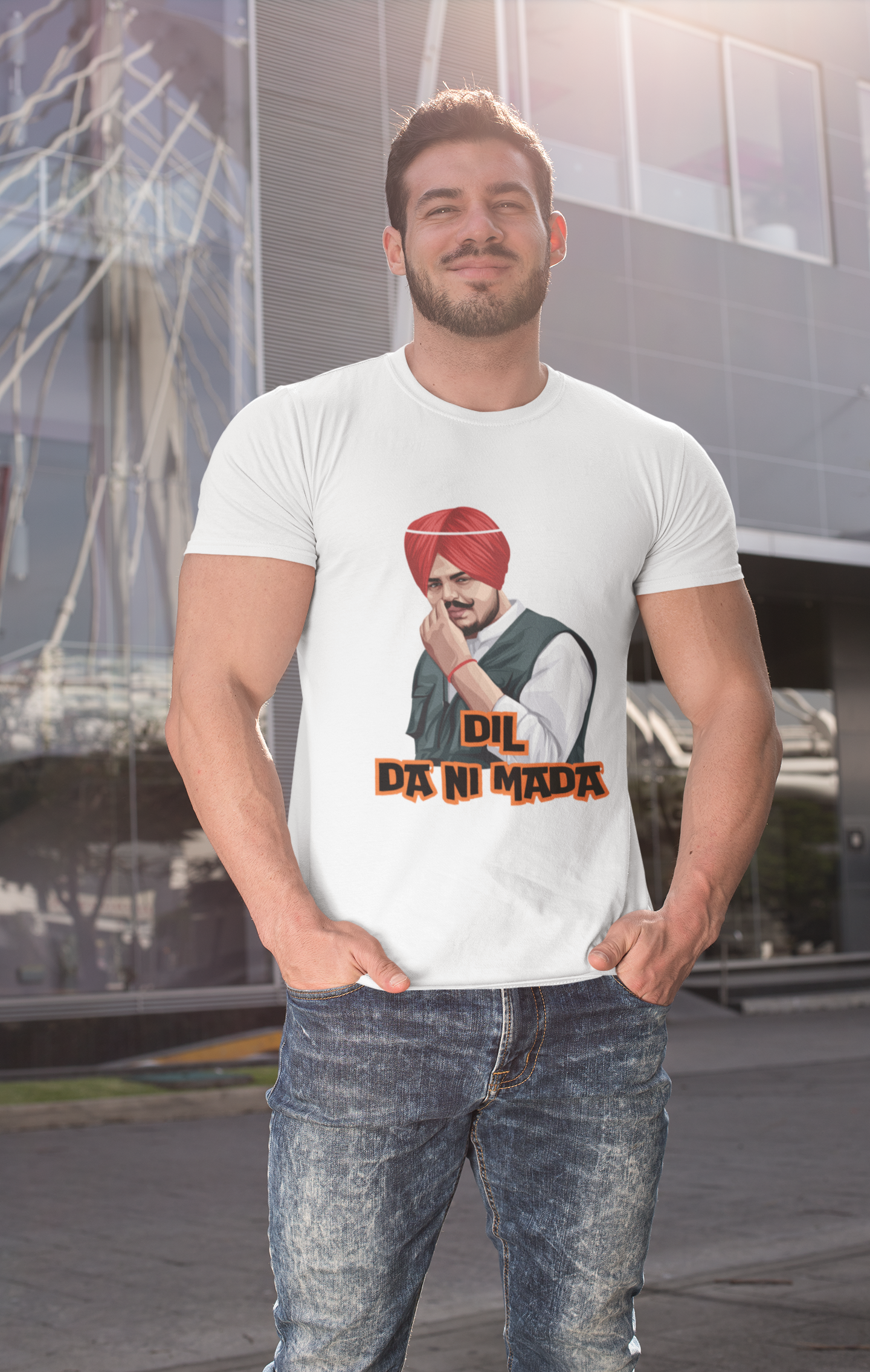 Sidhu Moosewala Dil Da Ni Mada Oversized T-Shirt