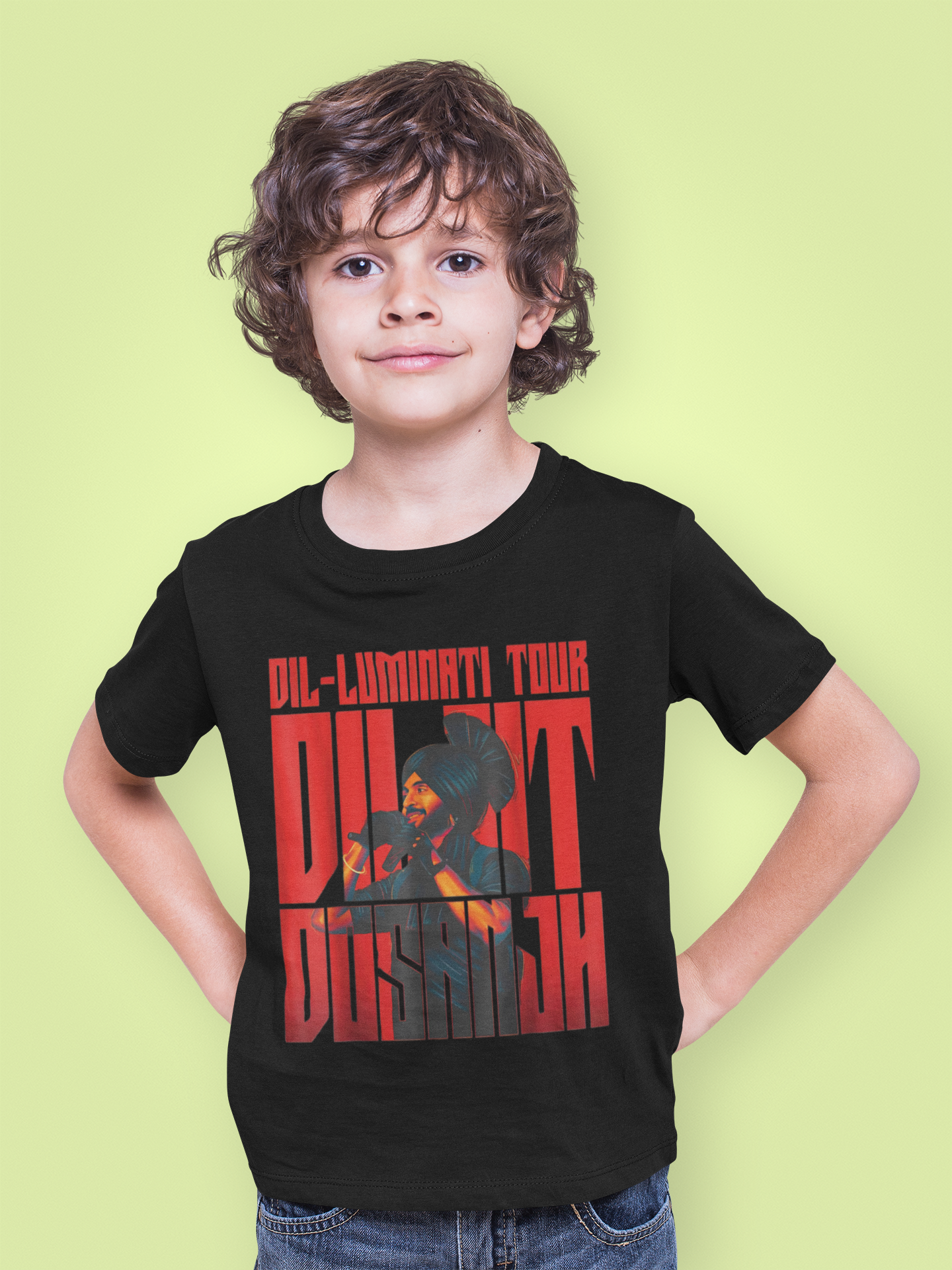 Diljit Dosanjh Dil-Luminati Tour Classic Boys T-Shirt