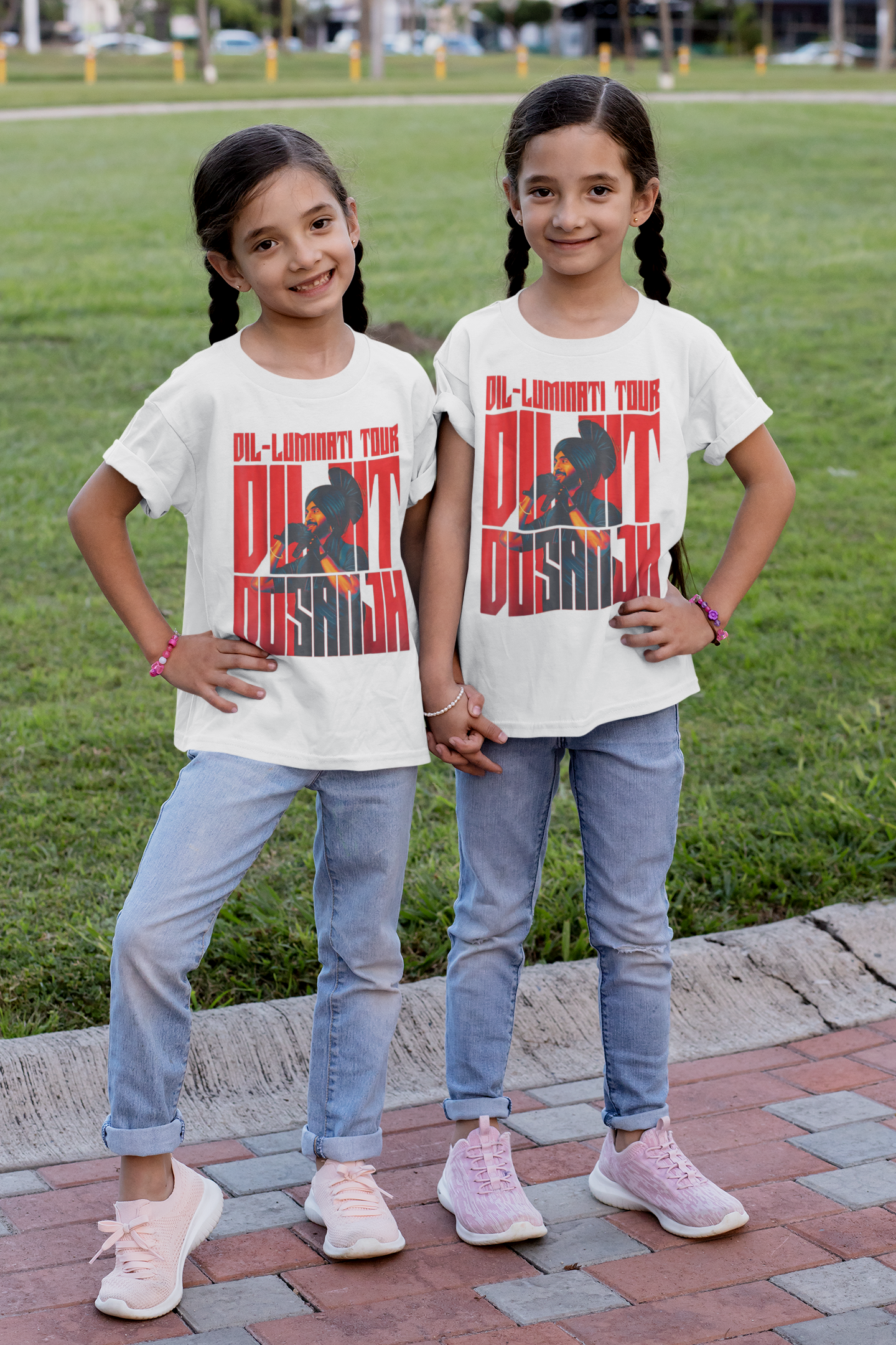 Diljit Dosanjh Dil-Luminati Tour Classic Girls T-Shirt