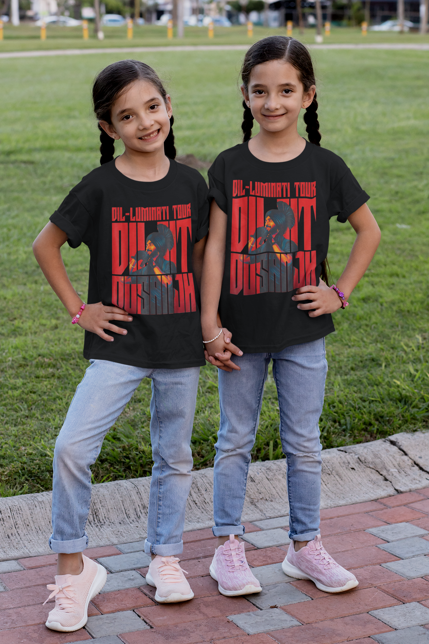 Diljit Dosanjh Dil-Luminati Tour Classic Girls T-Shirt